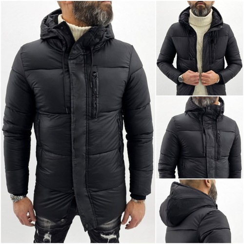 Giubbotto uomo invernale nero - giubbotto,