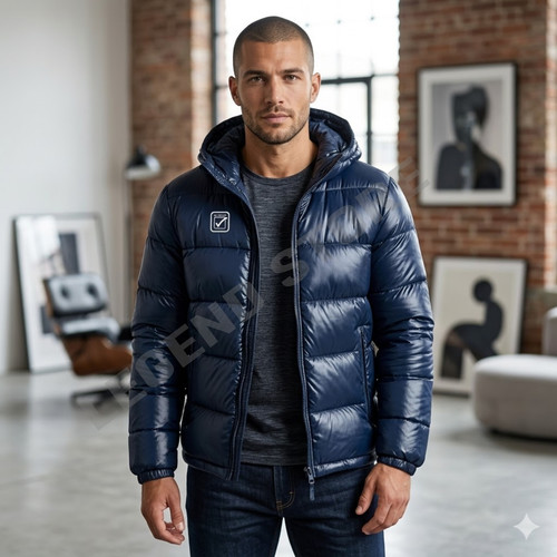 Giubbotto puffer uomo givova - puffer,