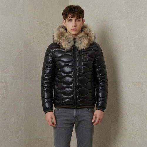 Giubbotto piumino blauer uomo - piumino,