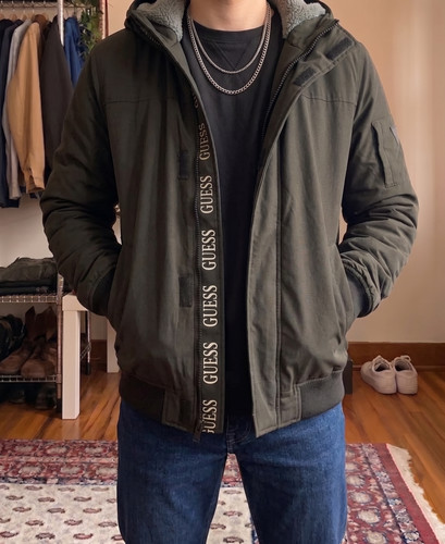 Giubbotto invernale guess los - guess,