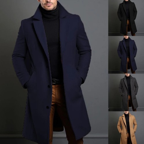 Cappotto trench uomo invernale